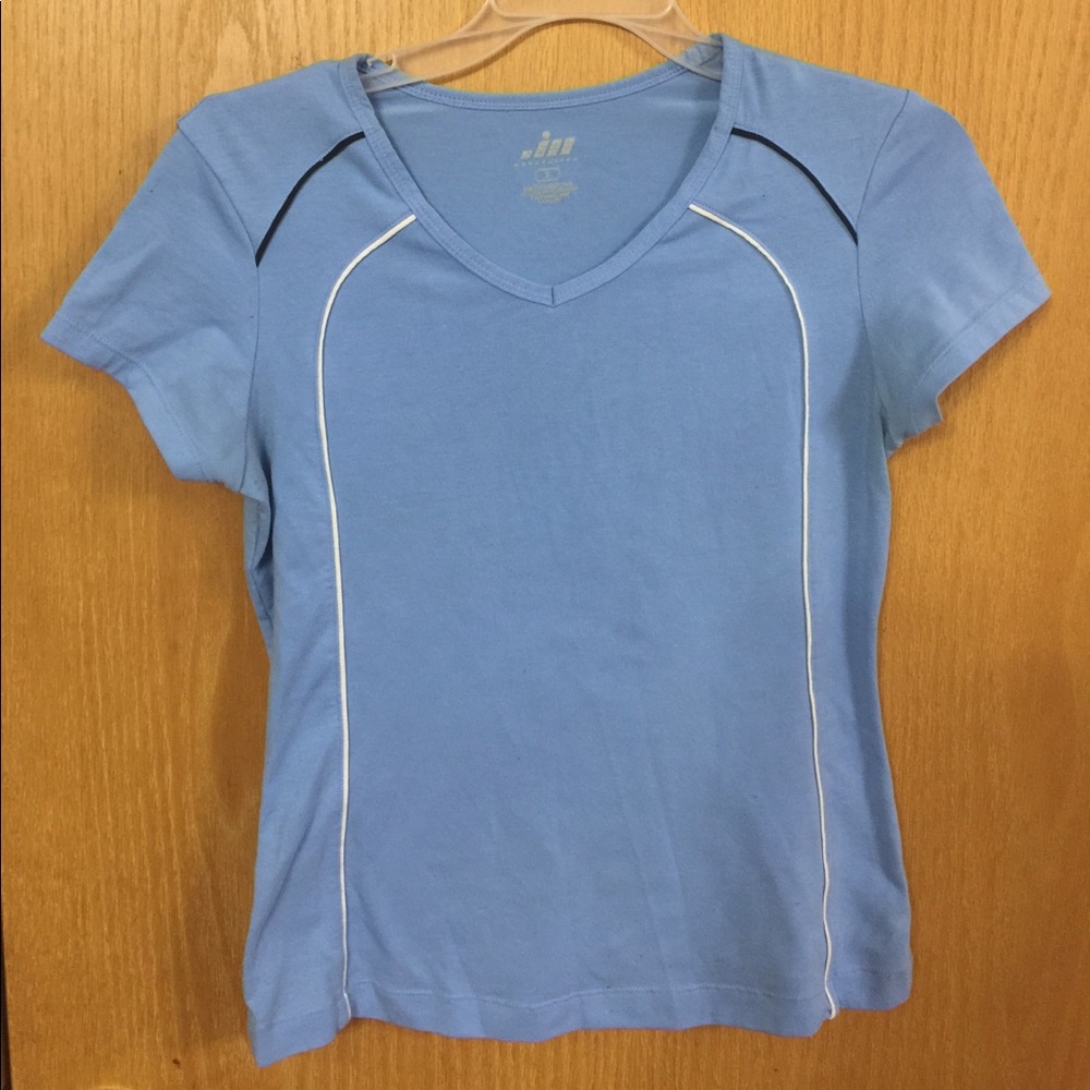 Light Blue moretultra fitted t shirt size small